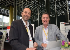 Ed Westerweele from BBC Technologies Spain and Andrew Sharp from Perfotec.