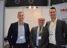 Joop de Vries, Alessandro Mariani and Matteo Baiocchi from Infia.