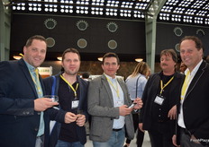 Ronnie Kersten from Driesvenplant, Manfred Schneider from Schneider`s Heidelbeeren, Adam Wilczewski from Gospodarstwo Ogrodnicze Wilczewscy, Felix Steeghs from Ingleby farms & forests and Leon Driessen from Driesvenplant.