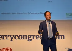 Eric Li from Yiguo, speaking about his company in China and the rise of food E-Commerce.