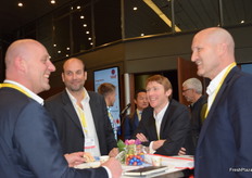 Fred Douven, Ed Westerweele, Hamish Kay and Geoff Furniss from BBC Technologies.