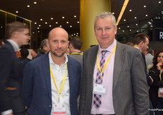 Javier Velo from Agricola El Bosque and Jan van Bergelijk from SAT Plusberry.