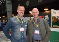 Jacco Hoogendoorn from Legro and Jan Simons from BVB Substrate.