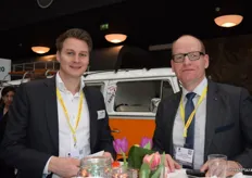 Rick van Koppen from The Greenery and Benno Grimberg from PIB FoodTechLink Ukraine & Grimco Trade Holland.