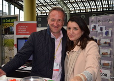 Roberto Glasser Teijeiro from Marktvertrieb D. Schwerin and Yamile Razuri from Eurogroup DE.