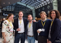 Eefje Bloed from Bloedbessen, Stephane Decourelle from Fruits Rouge & Co, Buard Arnaud from Prosol, Antonio Paisana from Monocle Investments and Melanie Marchand from Fruits Rouge.