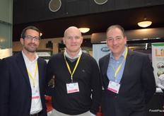 Carlos Esteve, Pedro Panigua and Mario Gomez from Onubafruit.