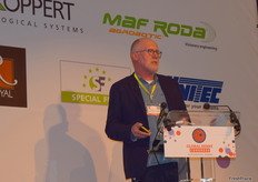 Peter Stremer from Landwirtschaftskammer NRW, speaking about the berry market in Germany.