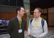 Mathieu Billotte from Earl Mutibaies and Mamia Janashia from Blueberry LLC.