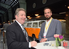 Jan-Willem Schrijver from Emerson and Jos Aben from Limgroup.