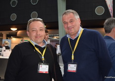 Miroslaw Popowicz from Gospodarstwo Ogrodnicze Waganowice s.c. and Bernhard Aichele from Herkuplast Kubern Gmbh.