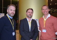 Robert Playfoot, Begnat Robichaud and Holger Brandt from Sanlucar.