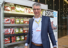 Gerrit Tijhof from Sismatec presenting resealable packing.