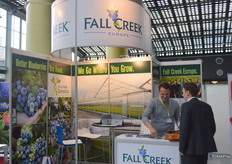 Berry conference visitors were treated to Fall Creek Nurseries blueberries towards the end of the day.