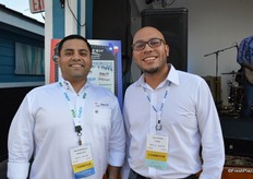David Medrano with London Fruit and Juan Herbst with SunFed