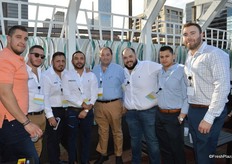 The team of Mirasoles Produce USA joined by Giovanni Romero and Tony Trapp with Tom Lange