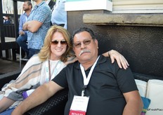 Kelly Jacob with Pro Act and Jose Jorge with Cardenas Markets