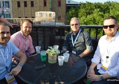 Shane Lovell, Jon Haynie, Joe Dodd Morrison and Ryan Popke with Freshpoint