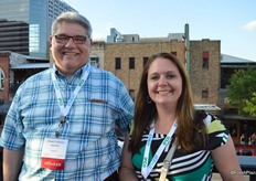 William Hickman and Shanna Brownawell with Ahold USA