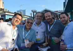 Pedro Camacho with Traveler Produce, Gene Mayer with Baldor Specialty Foods, Shawn Allen with J&D Produce, Rodolfo Uresti with Jade Produce and Matthew Rendine with Baldor Specialty Foods.