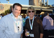 Steven Shearer and Laura Berryessa with Castle Rock Vineyards