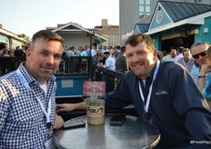 Matt Bigham and Chad Klein with Western Growers