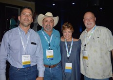 Michael Stewart and Jerry Garcia with London Fruit together with Cindy and Larry Schwing with Pasco Foods