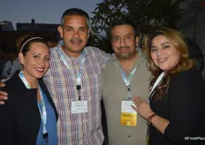 Patty & Baltazar Garcia with Hollandia Produce and Erick & Anna Coronado with Avocados From Mexico
