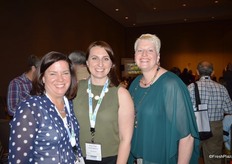 Heidi McIntyre, Alison Edgar and Melinda Goodman with Full Tilt Marketing, organizers of the Viva Fresh Expo.