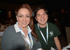 Emma Rodriguez and Jose Ochoa with Manos Creativas