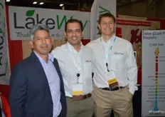 Arnoldo Curiel with Chula Brand and Ramon Mery and Andrew Zoppo with Lakeway Foods