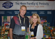 David Morgan and Kimberley St. George with Mann Packing