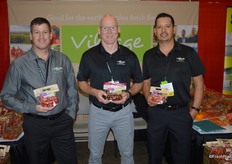 Steve Poklemba, Rob Jackson and Carlos Flores with Village Farms