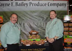 George Wooten and Tim Nealy with Wayne E. Bailey Produce