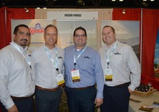 Bryan Garibay, Brent Scattini, Patrick Cortes and Stephen Fink with Mission Produce.