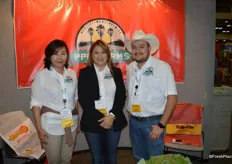 Lois Kim, Patricia Garza and Anwar Garza with PPC Farms