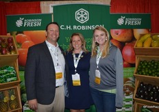 Brett Johnson, Zoe Maas and Liz Erickson Monson with Robinson Fresh