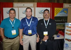 Mario Cardenas, Tom Eggleston and Eddie Solis with JBT Corporation.