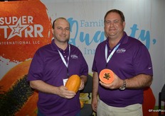 Mert Gumus and Lance Peterson with Super Starr International. The company just launched its new website.