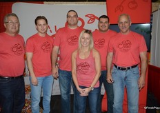 From left to right: Mike Miles, Mitch Furlonger, Craig Overholt, Shawna Dalrymple, Jose Cardenas and Dan Edmeier with Suntastic/Huron Produce.