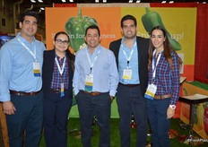 Octavio Garcia, Cindy Delgado, Heriberto Vlaminck, Armando Alvarado and Alicia Garza with Triple H Produce.