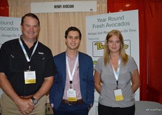 Jon Ullrich, Mario Gomez and Billie Dziewit with Henry Avocado