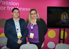 Juan Hernandez and Denise Garcia with Chula Brand