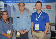 Luz Moreno, Carlos Zambito and Fernando Narvaez with San Antonio Wholesale Produce Market