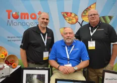 Chris Nelson, Wes Hudson and Blake LaGrange with Tomato Management Corporation