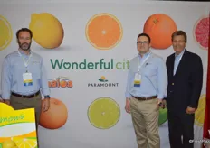 Jerry Joye, Zak Laffite and Mark Hanks with Wonderful Citrus present the many different citrus varieties in Wonderful's program.