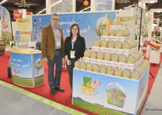 Michel Vicente and Maeva Delrizzo from ForceSud