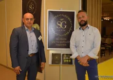 Sales Director Stefanos Voutselas with Product Manager George Busprendis of SG Farm