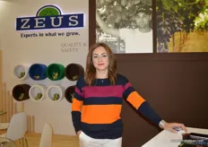 Ms. Christina Manossis for Zeus Kiwi; not only kiwis but they also offer grapes where growers want to extend the availability of their grapes .