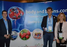 Sebastiaan Bye, Jacques Luteijn and Carolien Vervaet with Body & Brains Growers Packers Direct
